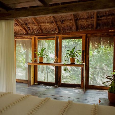 Madre Tierra Eco Habitat Casa de hóspedes Puerto Morelos Exterior foto