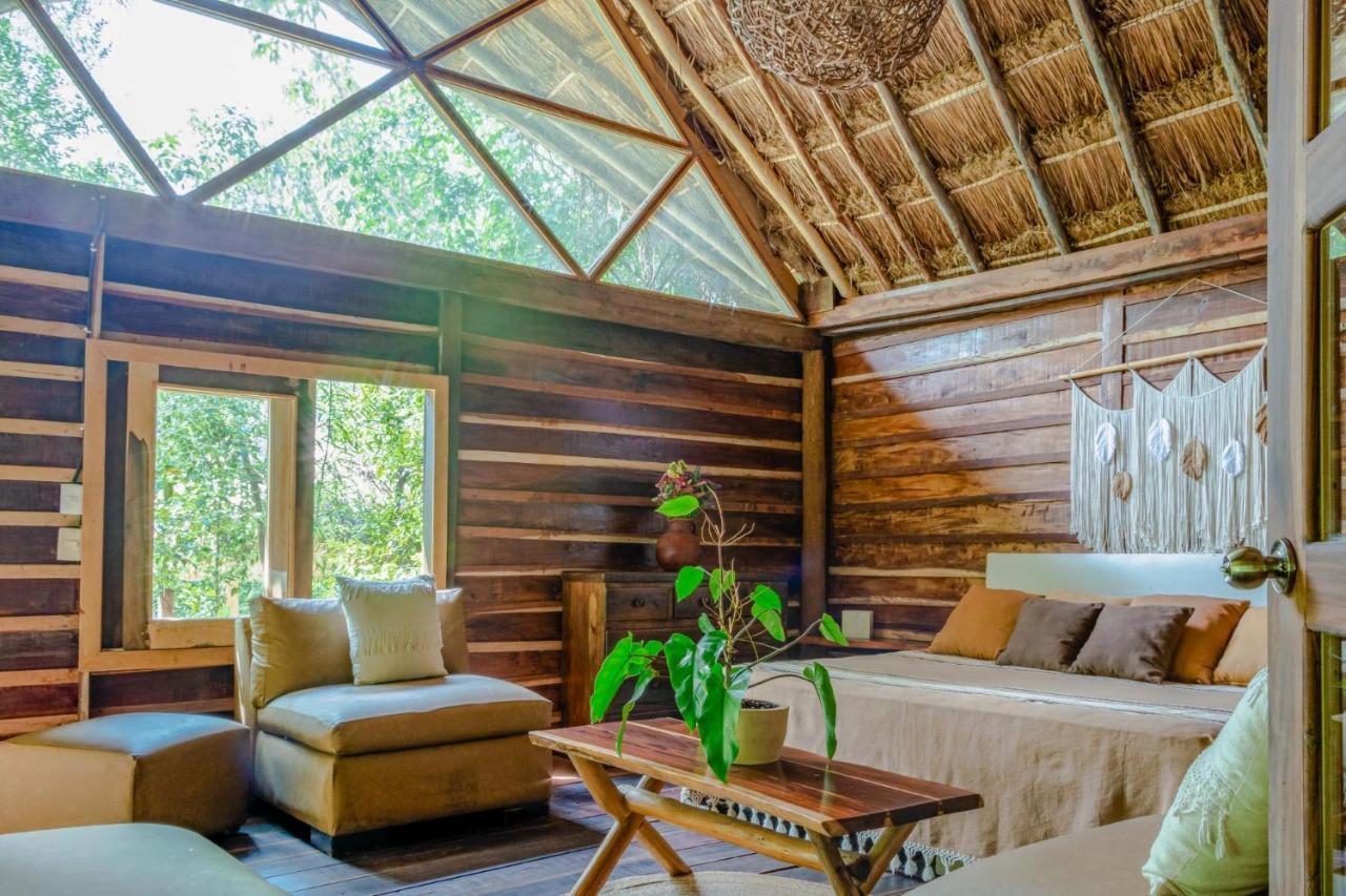 Madre Tierra Eco Habitat Casa de hóspedes Puerto Morelos Exterior foto