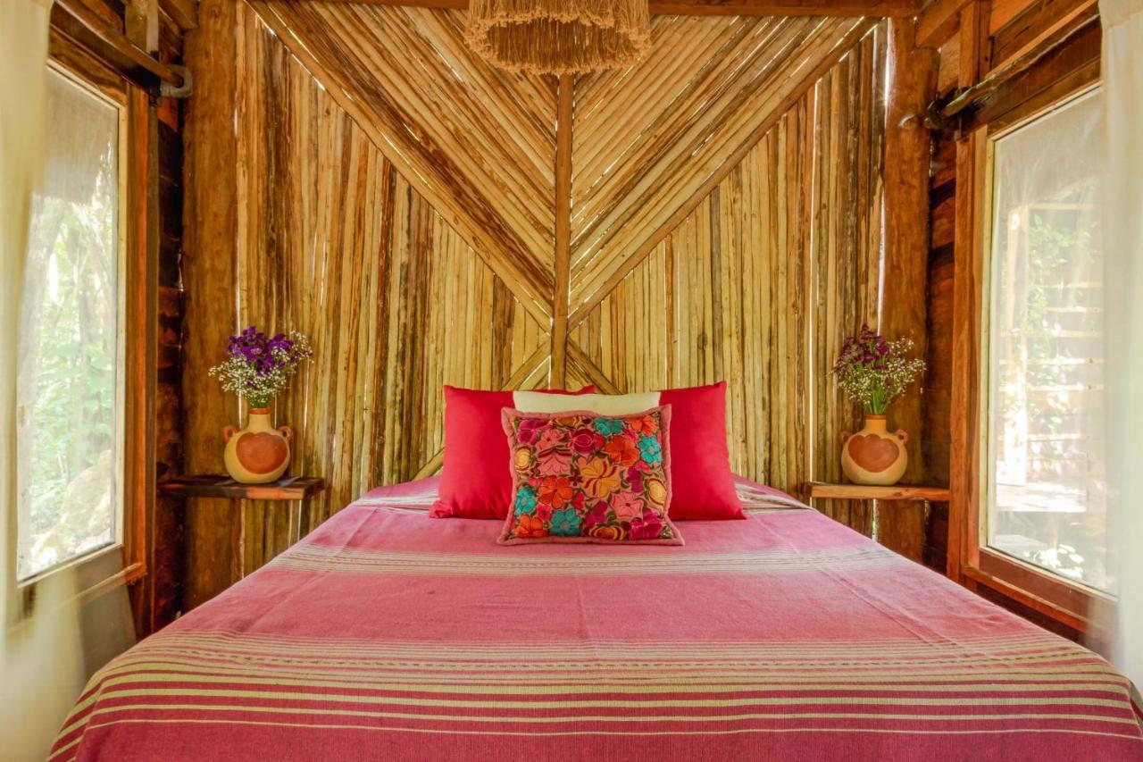 Madre Tierra Eco Habitat Casa de hóspedes Puerto Morelos Exterior foto