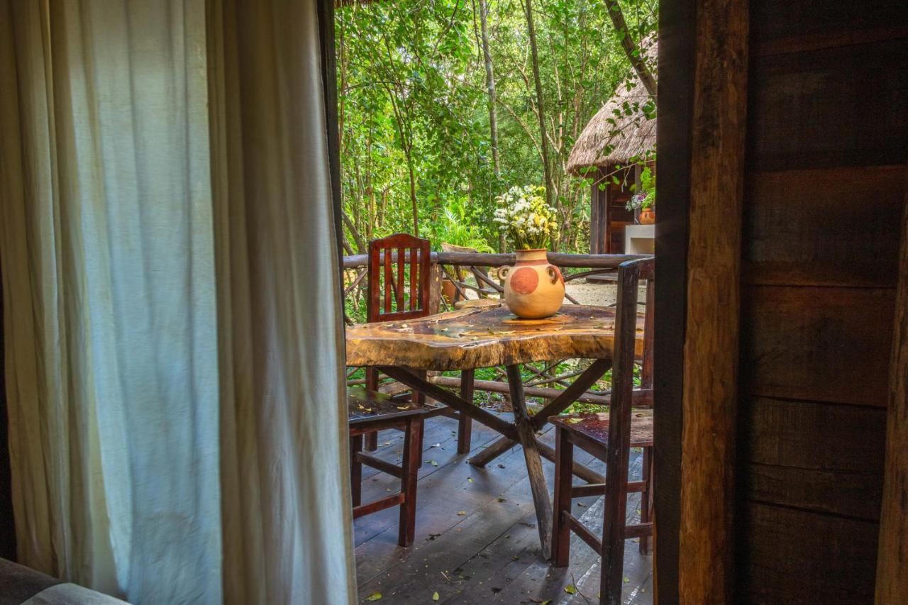 Madre Tierra Eco Habitat Casa de hóspedes Puerto Morelos Exterior foto