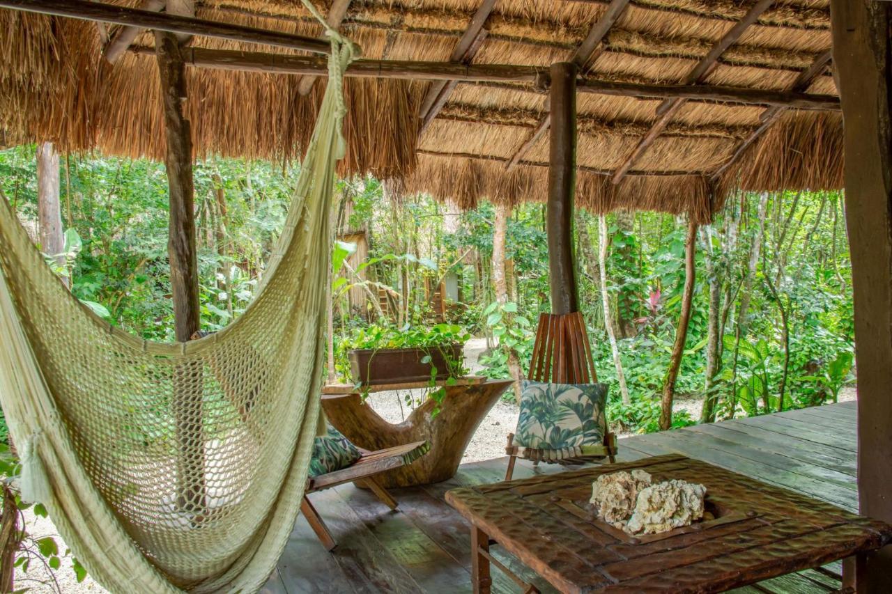 Madre Tierra Eco Habitat Casa de hóspedes Puerto Morelos Exterior foto