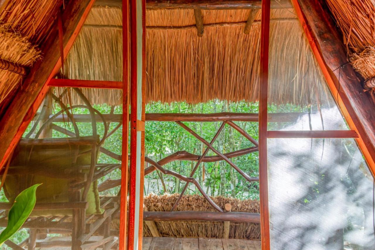 Madre Tierra Eco Habitat Casa de hóspedes Puerto Morelos Exterior foto