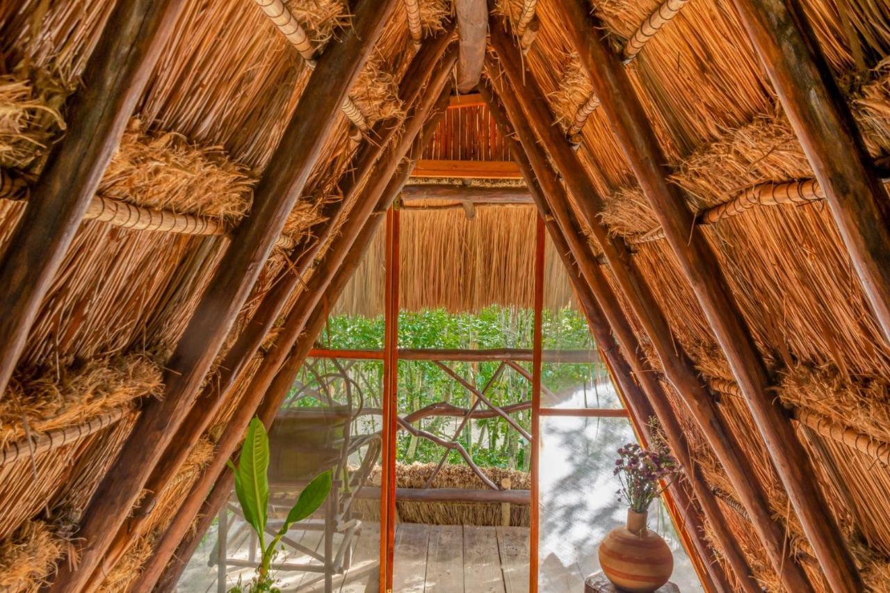 Madre Tierra Eco Habitat Casa de hóspedes Puerto Morelos Exterior foto