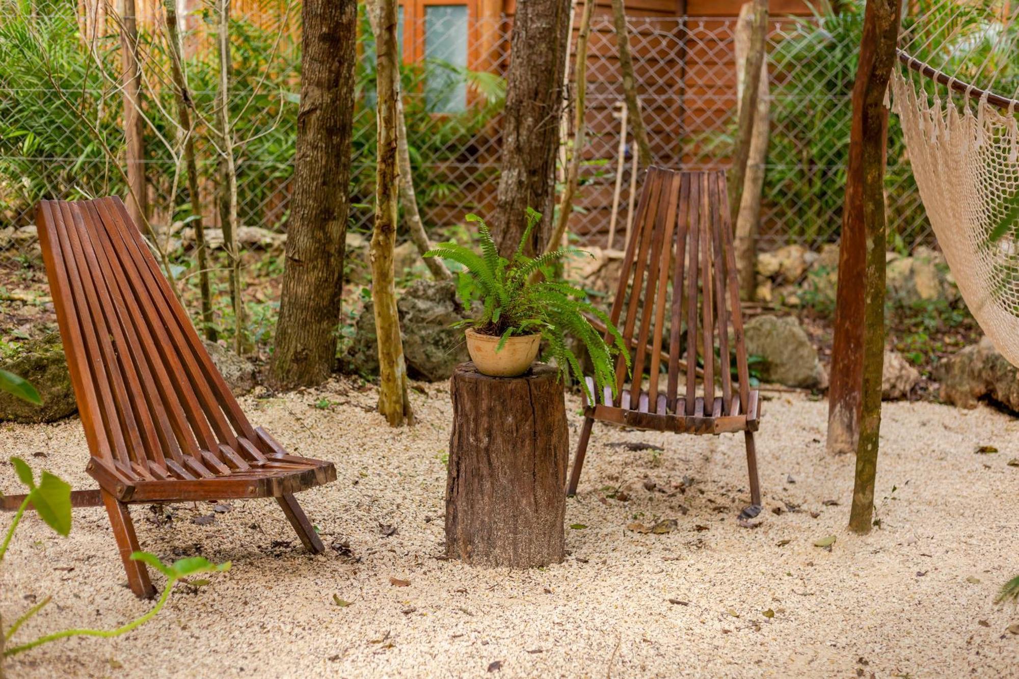 Madre Tierra Eco Habitat Casa de hóspedes Puerto Morelos Exterior foto