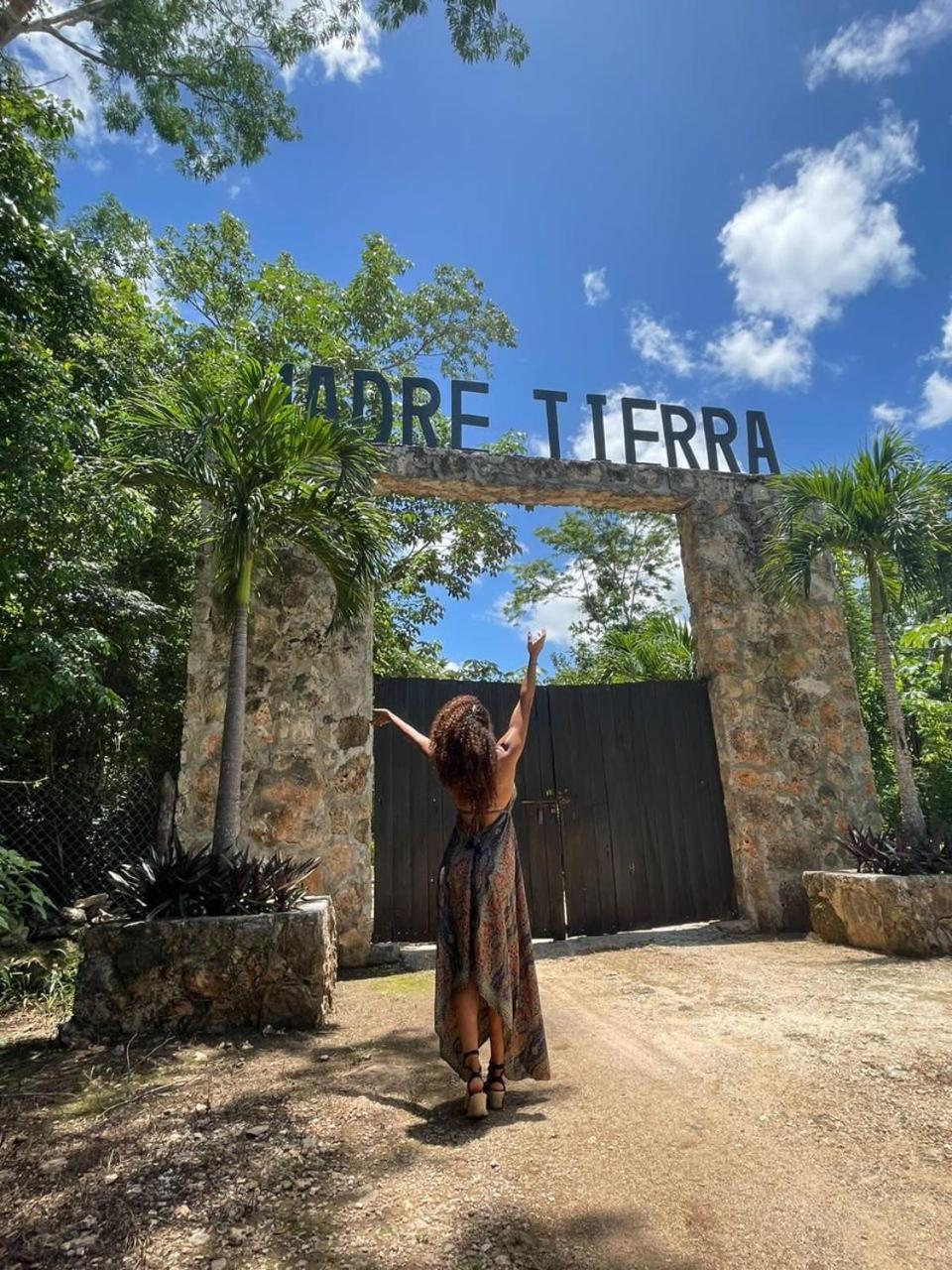 Madre Tierra Eco Habitat Casa de hóspedes Puerto Morelos Exterior foto