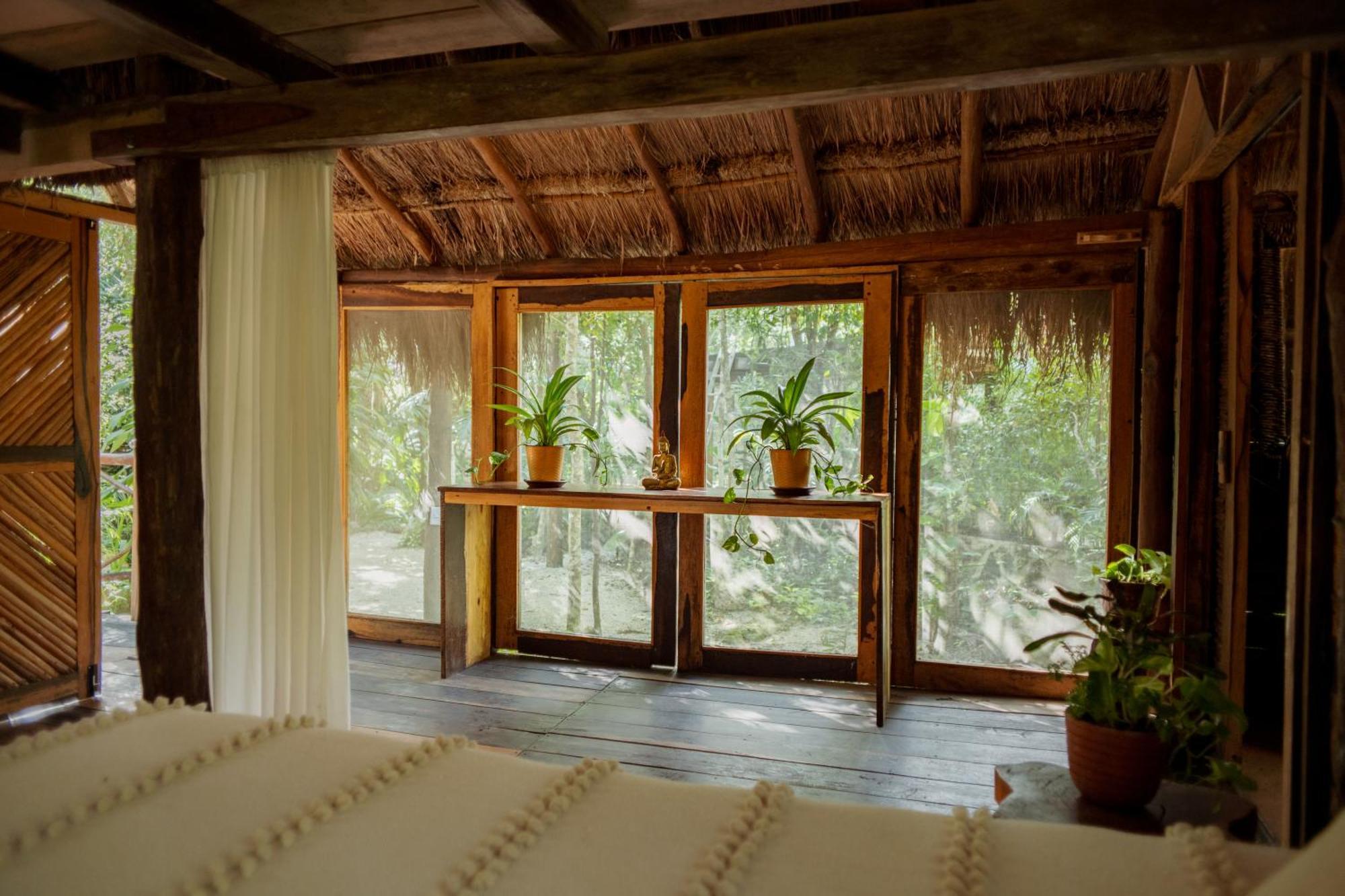 Madre Tierra Eco Habitat Casa de hóspedes Puerto Morelos Exterior foto