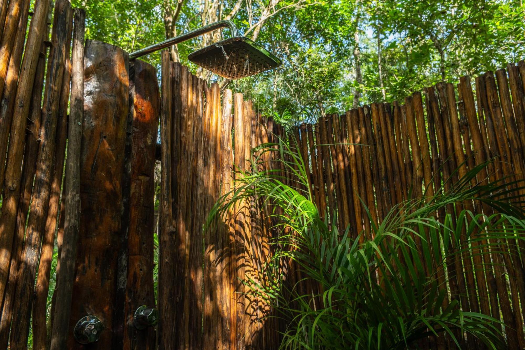 Madre Tierra Eco Habitat Casa de hóspedes Puerto Morelos Exterior foto